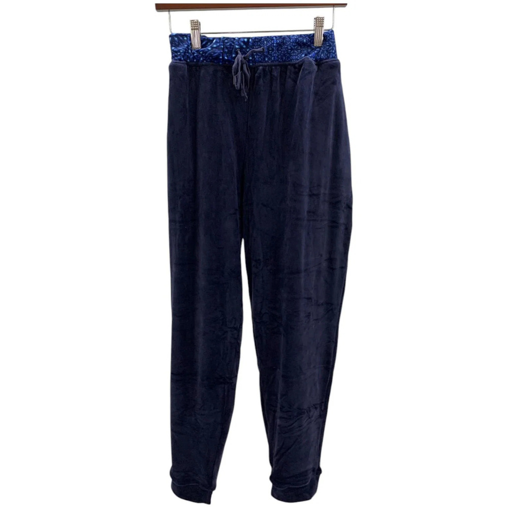 Comfort Code Women's Plush Velour PullOn Jogger Pant Blue - Regular